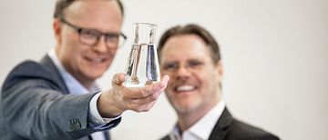 Vd Johan Seijmer och affärsutvecklingschef Michael Olsson på det svenska cleantechföretaget Chromafora är stolta över SELPAXT-teknikens fina resultat.