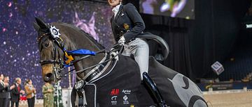 Jessica von Bredow-Werndl med Dalera, foto Roland Thunholm