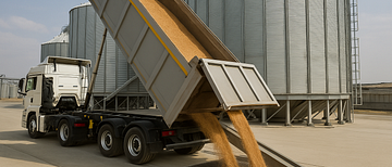 seepage of bulk material