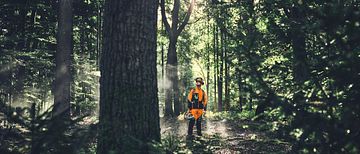 Den nordiske skogs- og grøntområdebransjen foretrekker en blanding av bensin- og batteridrevne maskiner.