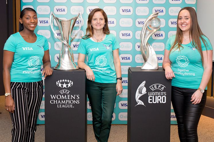 Visa semnează în premieră un acord cu UEFA pentru a susţine fotbalul feminin