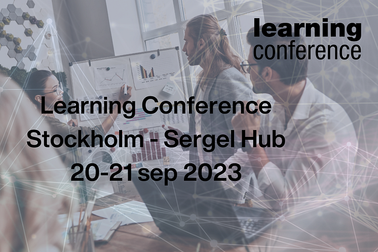 Årets nya mötesplats - Learning Conference: Stockholm 20–21 september 2023
