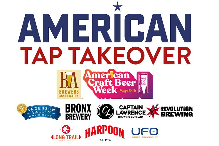 Amerikanska öllegender på svensk mark: Tap Takeover med sju framstående bryggerier i samarbete med Brewers Association och TOMP Beer Wine & Spirits.