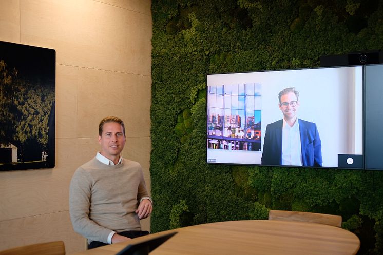Investment Director Lars Hvam at Nysnø Climate Investments and Erik Bjørstad, Head of Impact Investing at Ferd.