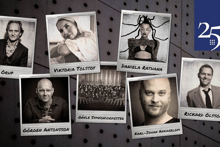 Gävle Konserthus firar 25 år - Stor jubiluemskonsert i januari 2023