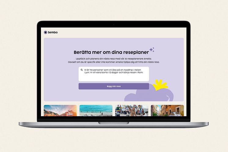 Sembo lanserar AI-assistent för planering och bokning av flerstoppsresor i ett och samma flöde — tar världsledningen i AI-utvecklingen inom resor