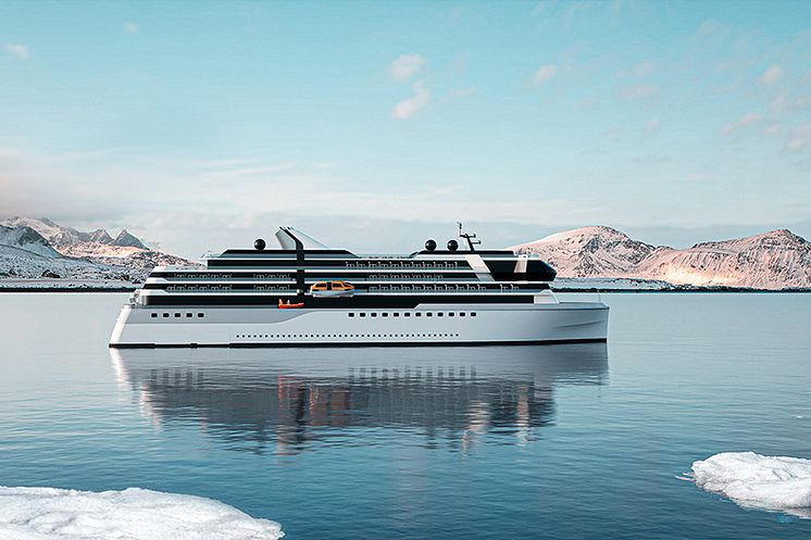 EWE Cruises, Deltamarin and Tillberg Design of Sweden receive AIP from DNV for a new expedition vessel project