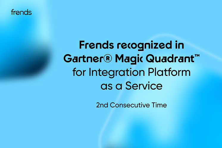 Frends erkänns för andra året i rad i Gartner® Magic Quadrant™ for Integration Platform as a Service.
