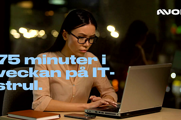 Svensken lägger 2 arbetsveckor på IT-strul varje år.