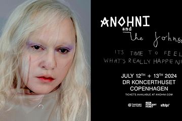 Copenhagen Jazz Festival, DR & smash!bang!pow! præsenterer: ANOHNI and the Johnsons fremfører sine smukke soul-sange i DR Koncerthuset 