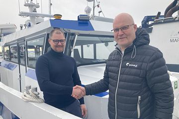 Brynjar Wiig og Roger Sørensen; foto Åkerblå Group AS