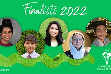 Finalister 2022: Akhila Ram, Samyak Shrimali, Jacqueline Prawira, Eiman Jawwad och Sparsh. 