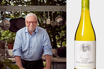 ​Mästerkocken Leif Mannerström lanserar eget vin inför sommaren