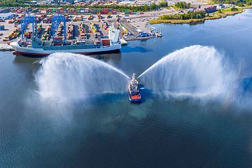 Norrköpings Hamn är redo för framtiden och inviger ny hamndel