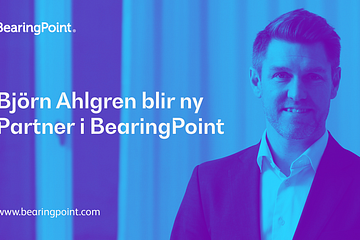Björn Ahlgren blir ny Partner i BearingPoint