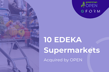 Greenman OPEN Acquires Portfolio of 10 EDEKA Supermarkets for Approximately 60 Million Euros