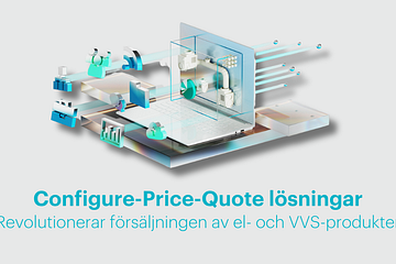 Configure-Price-Quote lösning till el-och VVS-tillverkarke