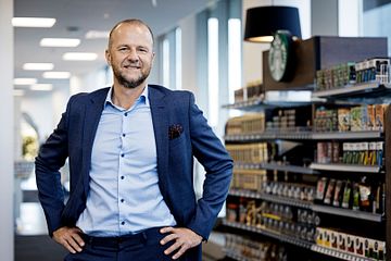 Nestlé Danmarks landechef, Thomas Blomqvist, siger, at Nestlés første halvår ikke kun har handlet om salg, men også om at deltage i debatten omkring fx madspild og ligestilling. (Foto: Søren Svendsen) 