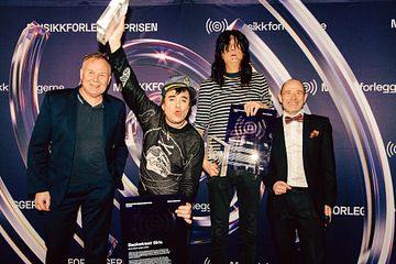 Backstreet Girls vant Årets Ærespris på Musikkforleggerprisen 2024
