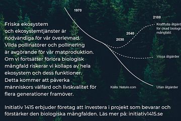 Planeten förlorar biologisk mångfald och kurvorna pekar mot en fortsatt försämring. 