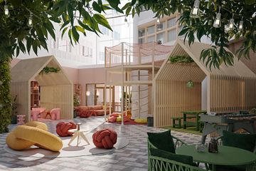 Nytt hotell skapar stadspuls i Värtahamnen
