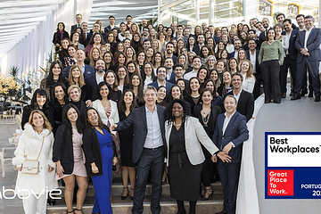 AbbVie reconhecida como o Melhor Lugar Para Trabalhar em Portugal