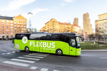 FlixBus lanserar flygtransfer med Sveriges bästa priser
