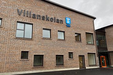 Den nya låg- och mellanstadieskolan, Villanskolan, är nu klar i Ängelholm!