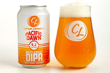 Captain Lawrence Brewing Company lanserar Pacific Dawn DIPA i fast sortiment på Systembolaget