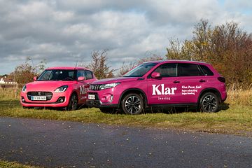 Mobilitetsløsningen Klar leasing tilbydes nu hos Suzuki-forhandlere landet over 