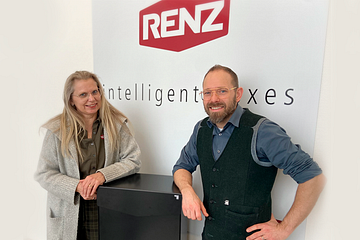 Anna-Karin Krogsgaard, Markedschef - MEFA / KAM BtC & BtB og designer Marcus Mencke Vagnby.