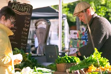 Community-supported agriculture: Rekola, Finland (Sreenshot from the movie '100 years biodynamic')