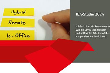 Ob Beschäftigte gerne im Büro arbeiten oder die Präsenzpflicht zu Unzufriedenheit führt, hängt in hohem Maß von der technischen und physischen Ausstattung der Arbeitsplätze ab. Bild: IBA-Studie 2024