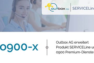 Outbox AG erweitert Produkt SERVICELine um 0900 Premium-Dienste