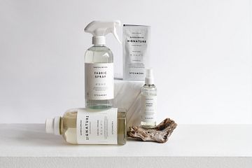 Steamerys nya tvättmedel Signature Laundry Detergent och Fabric Sprays nya dofter.