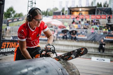 Danske Felixia Banck bland verdens ti bedste i TIMBERSPORTS®.