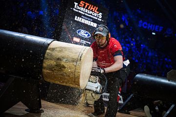 Norges landslag gjør seg klare for tøff konkurranse under årets VM i TIMBERSPORTS® i Toulouse.