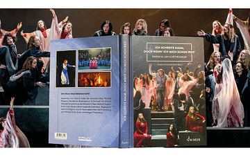Buch zum ‹Parsifal› am Goetheanum in der Inszenierung von Jasmin Solfaghari (Buch: Schott Music; Hintergrundbild: François Croissant)