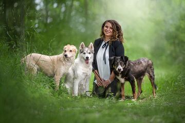 Sandra Tigerlind är Sveriges största djurvän. 