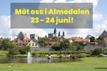 Båtliv Sverige kommer till Almedalen 23-24 juni. Besök oss i tält 223.
