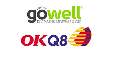 Gowell listas med sina innovativa hälsodrycker på alla OKQ8-stationer