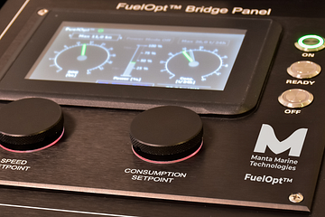 Manta Marine Technologies' FuelOpt™ panel