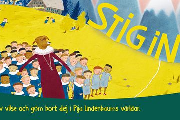 Den 23 oktober invigs Junibackens nya upplevelse; Stig in! Sov vilse och göm bort dej i Pija Lindenbaums världar.