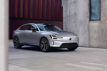 Her ses den nye og fuldelektriske Volvo ES90, som får en rækkevidde på op til 700 km.