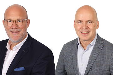 Gerrit Sellmer (links) und Stefan Weiss (rechts). Bildquelle: Algeco