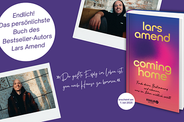 "Coming Home" - Podcaster und Bestseller-Autor Lars Amend veröffentlicht sein persönlichstes Buch