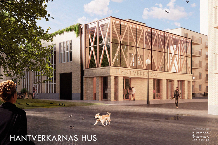Visionsskiss - Hidemark & Stintzing Arkitekter