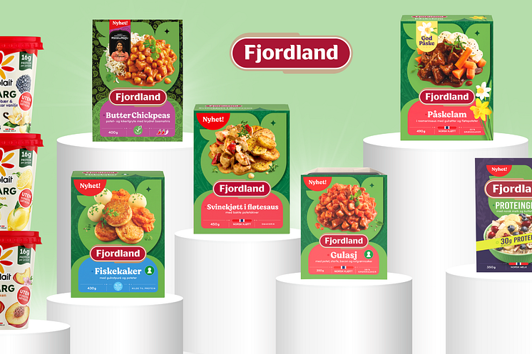 Spennende nyheter fra Fjordland i butikk fra uke 8!
