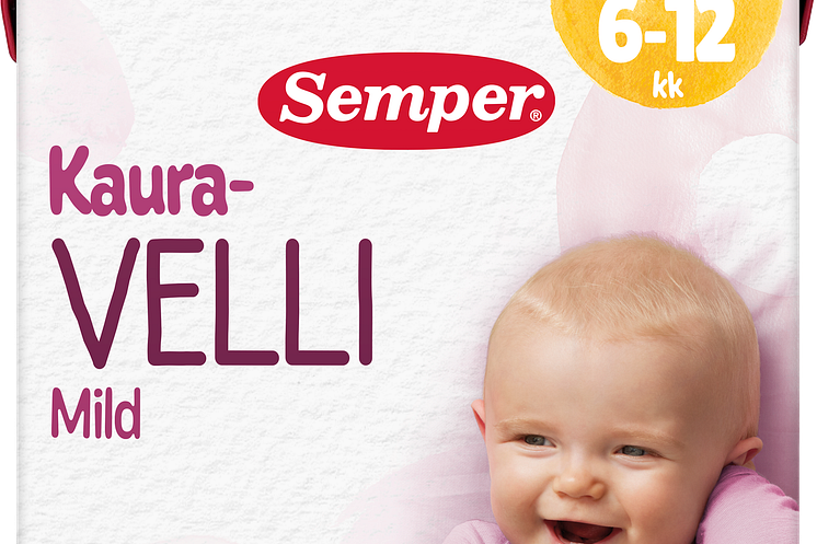 Takaisinveto käyttövalmis Kauravelli 6-12 kk, 200 ml  