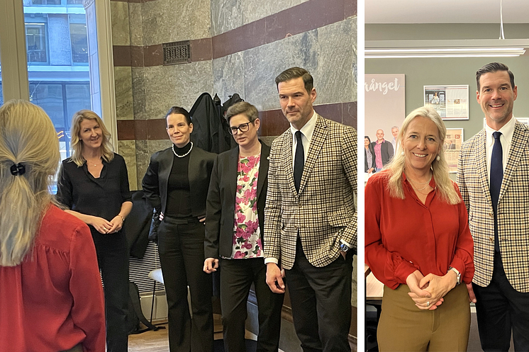 Migrationsminister Johan Forssell på besök – fokus på att stärka Sveriges attraktionskraft 